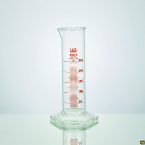 LLG-Measuring cylinders, borosilicate glass 3.3, low form, class B