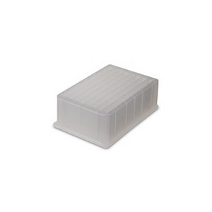 Micropiastre per raccolta e analisi UNIPLATE, in polipropilene naturale, 24 pozzetti, fondo del pozzetto rotondo, irradiate, con coperchio