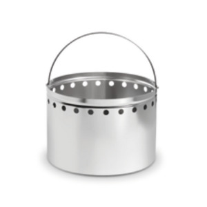 Cestello per AE e AES-150, in acciaio inox, Ø 470 mm, H 190 mm, non perforato
