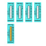 Tiras de temperatura irreversibles de 8 pasos testoterm<sup>®</sup>