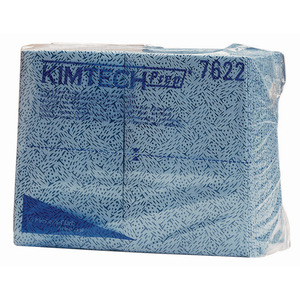 Salviette detergenti, KIMTECH* Process Wiper, panni, blu, Largh. 490 mm, Lungh. 380 mm, 12 sacchetti con 35 panni