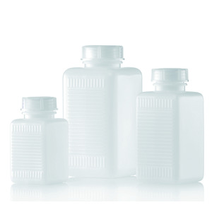 Frascos cuadrados de cuello ancho, serie 310, HDPE