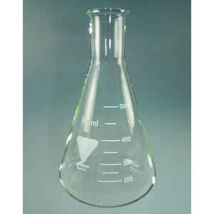 Beute Erlenmeyer, vetro borosilicato 3.3, bocca stretta