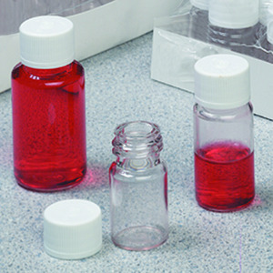 Frascos de diagnóstico Nalgene, PETG, con tapón de rosca blanco, HDPE