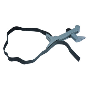 Strap clamps for overhead stirrers