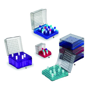 Cajas criogénicas Arctic Squares<sup>®</sup>, PC, esterilizables en autoclave