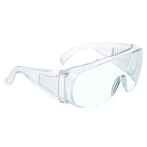 Occhiali di sicurezza per visitatori, colore chiaro, lenti chiare